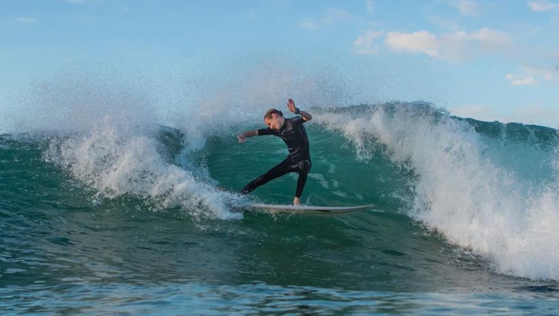 Sponsored surfer Cronulla Beach Australia