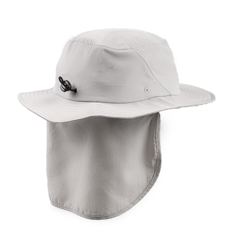 Surflogic Hardware Grey Surf Sun Hat Neck Protection