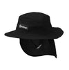 Surflogic Hardware Black Surf Sun Hat Neck Protection