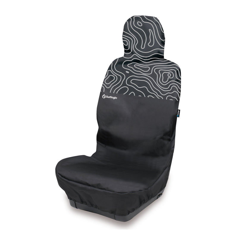 Surflogic Isobars Single Seat Waterproof Car Seat Cover