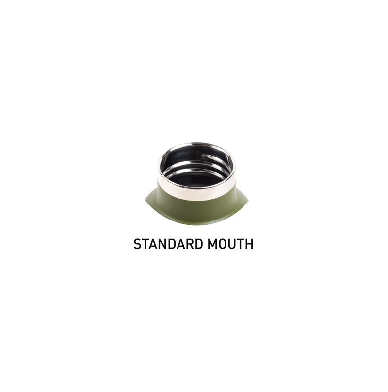 Standard Mouth Olive Green Water Bottle Surflogic