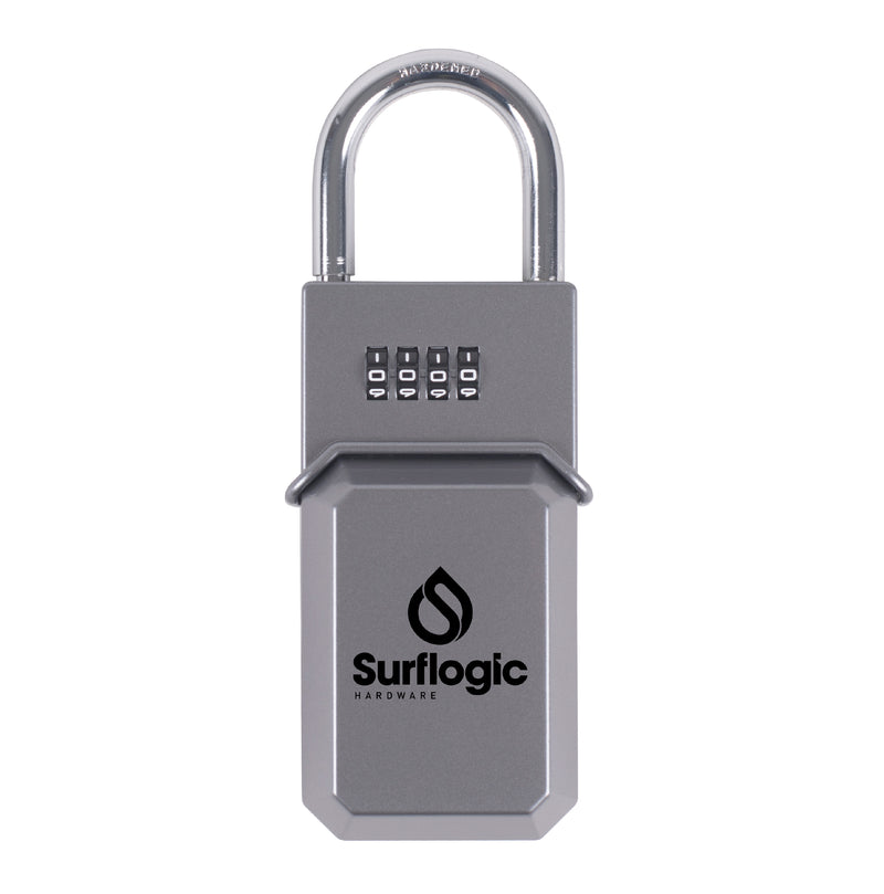 Surflogic Standard Silver Car Key Security Lock Box Closed