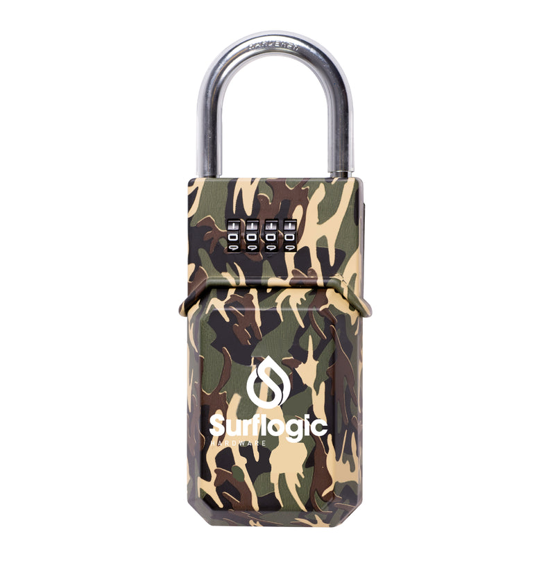 Surflogic Standard Camo Car Key Security Lock Box Closed