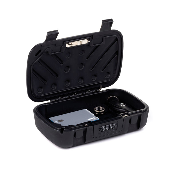 Portable Safe Box, Weather and Impact Resistant Storage