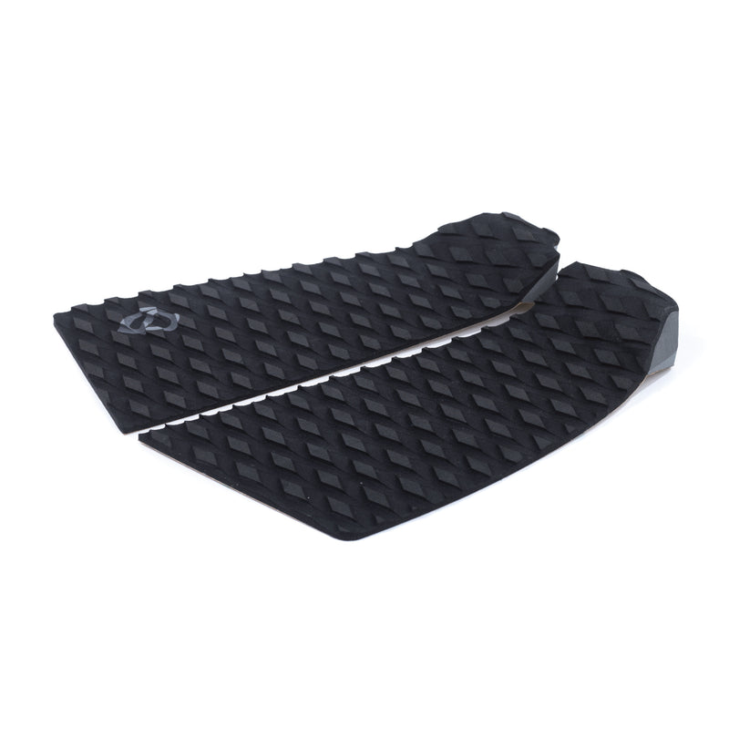 Surflogic Hardware Two Piece Black Surfboard Traction Tail Pad Australia New Zealand Tail Pad