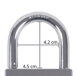 Surflogic Hardware Key Vault Shackle Dimensions Australia New Zealand Silver Compact Size